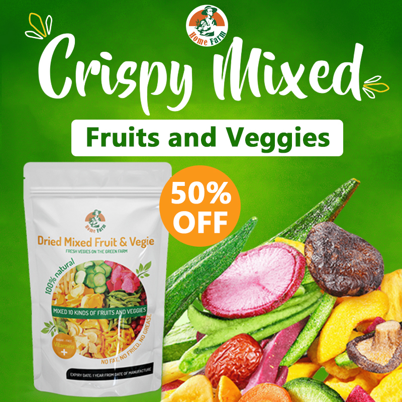 Vegetable chips 10in1 dried vegetables snack Assorted Crispy fruits