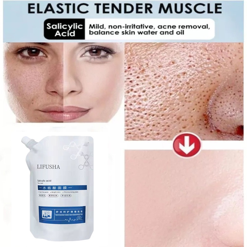 Salicylic Acid Ice Cream Mask Moisturizing Cleansing Pore Shrink Pore