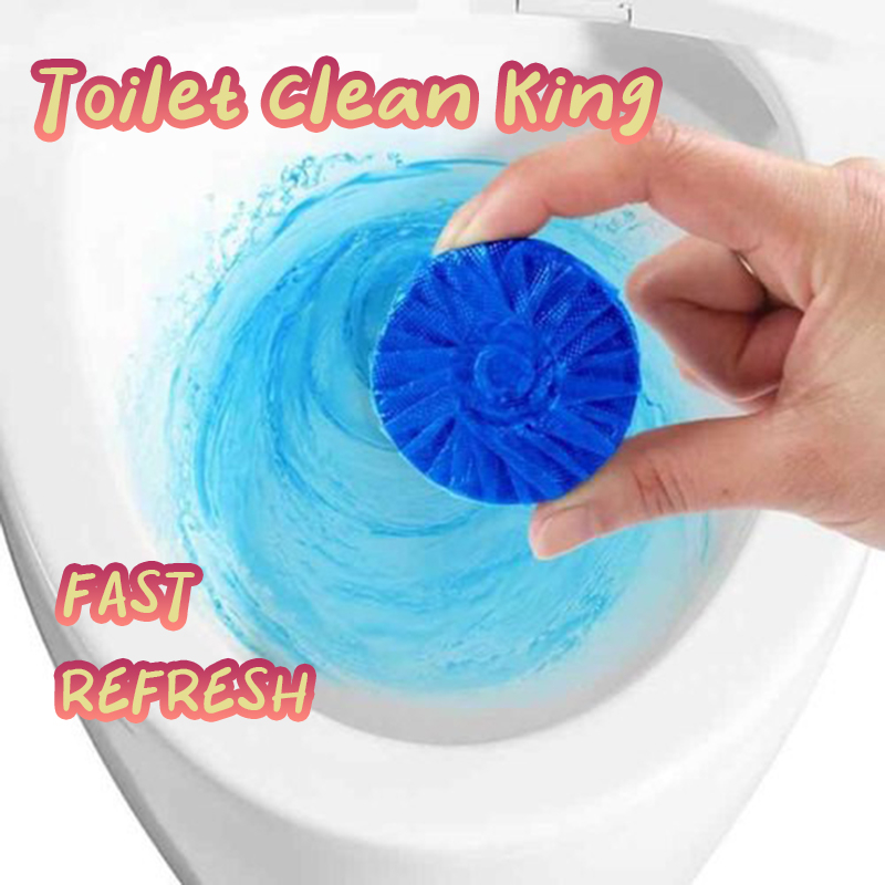1pc Automatic Bleach Toilet Bowl Cleaner Stain Remover Table Flush