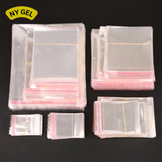 Clear Adhesive Cellophane Bags-180 PCS 6X9 Self Sealing Bags Good for  Bakery