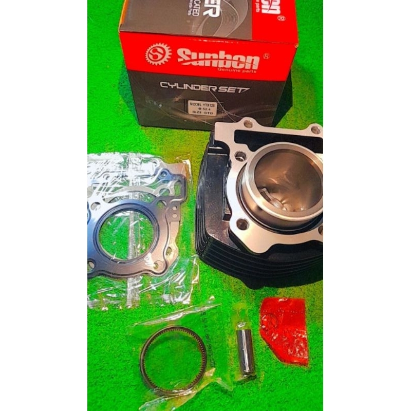 Cylinder Block Kit (SUNBEN) YTX 125 52.4mm Shopee Philippines
