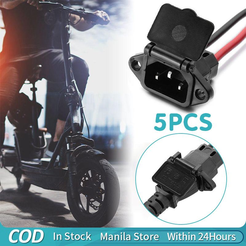 5pcs Electric bike Universal Charging Plug 48V60V72V | Shopee Philippines