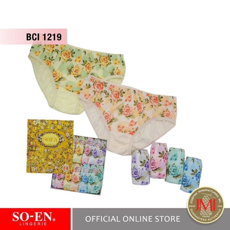 Original Soen bikini panty with original box outside garter ORIGINAL SO