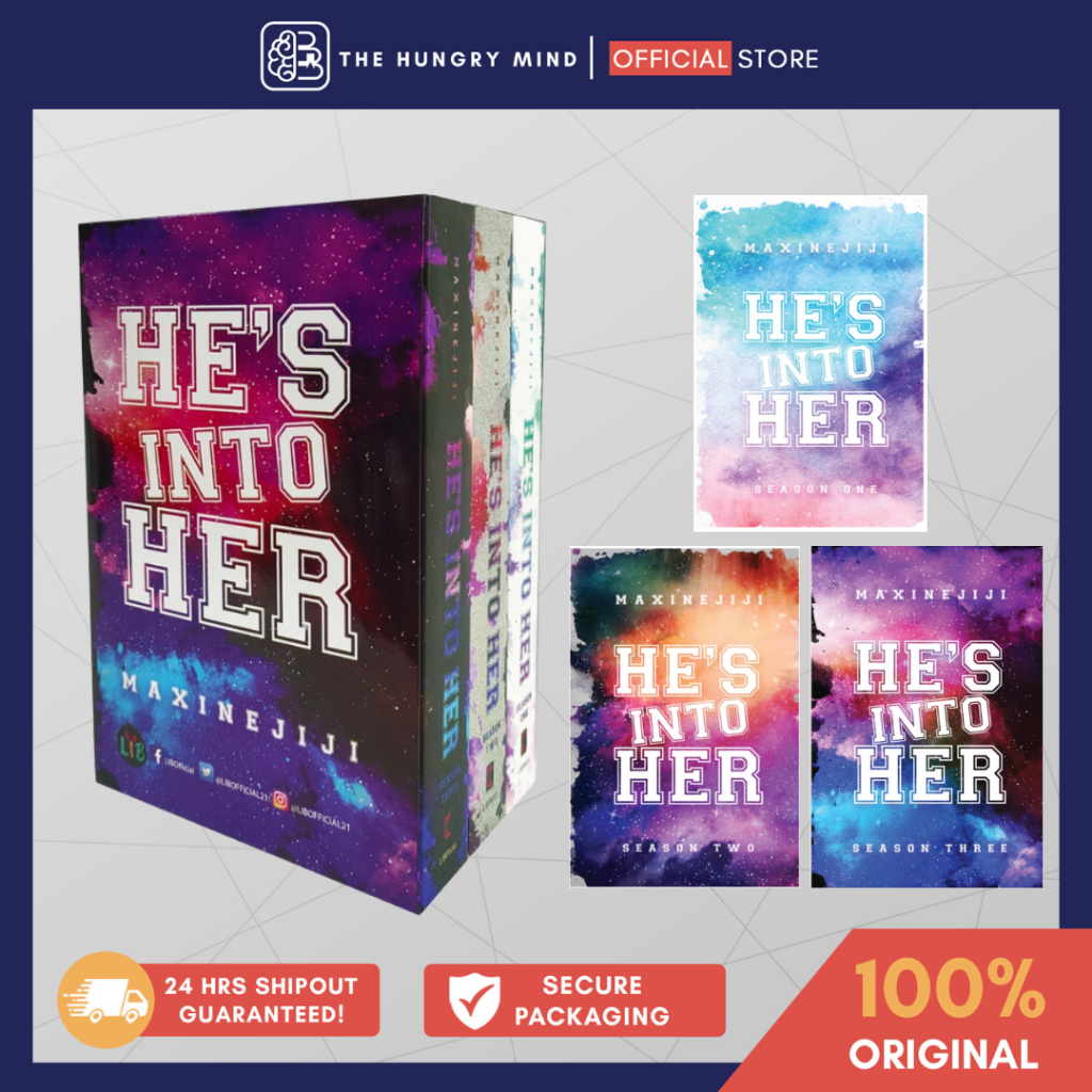 He's Into Her New Edition Book Set (PREMIUM) by Maxinejiji (PB) Soft ...