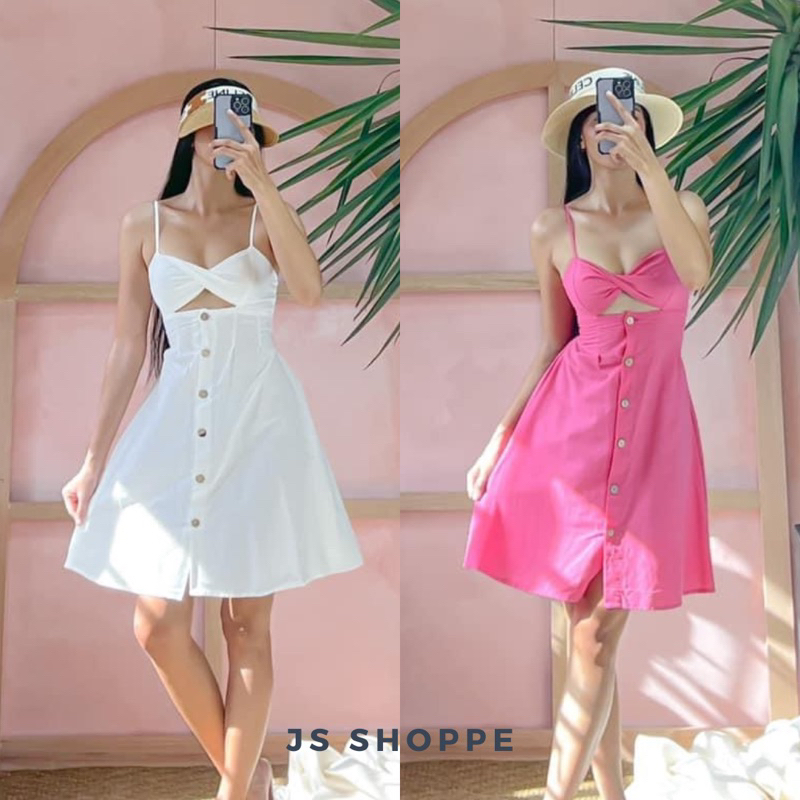 COD MALIA Twisted Mini Dress |74| JS’ Shoppe | Shopee Philippines