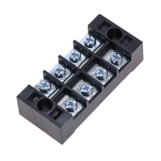 Terminal Block 600V 3 to 8 Slots 15A 25A Copper Molded Type Electrical ...