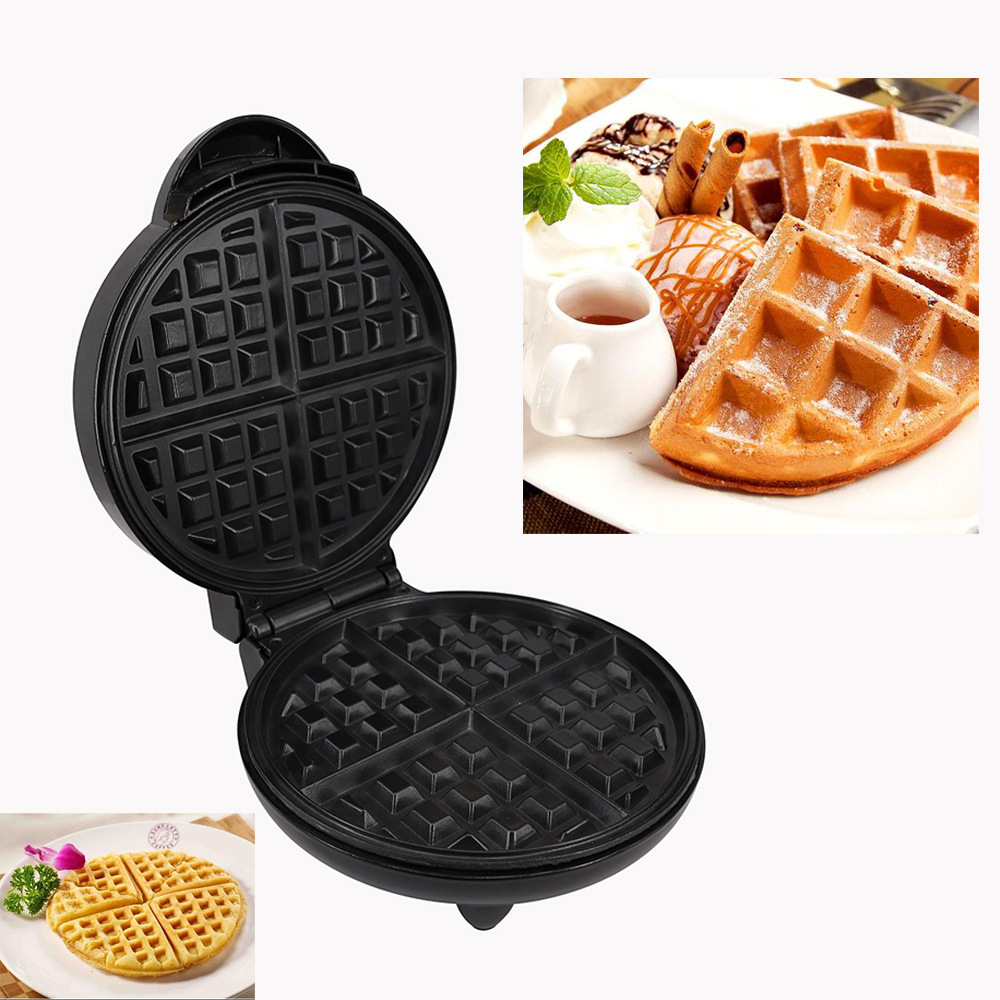 Breakfast machine electric hot dog waffle maker pan home use easy clean
