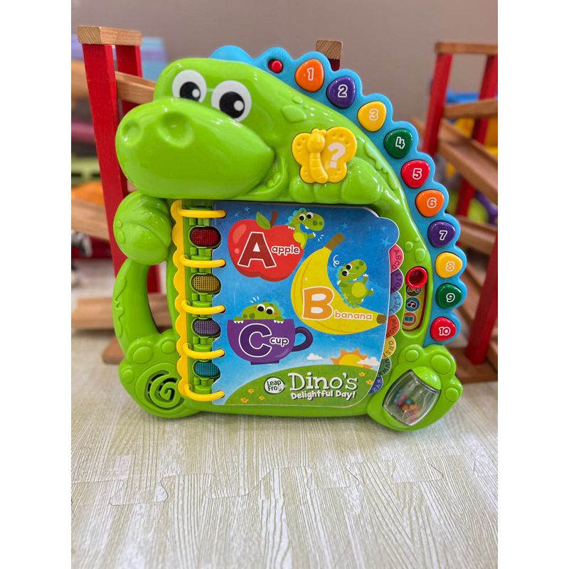 Leapfrog Alphabet Book dino's Delightful day | Shopee Philippines