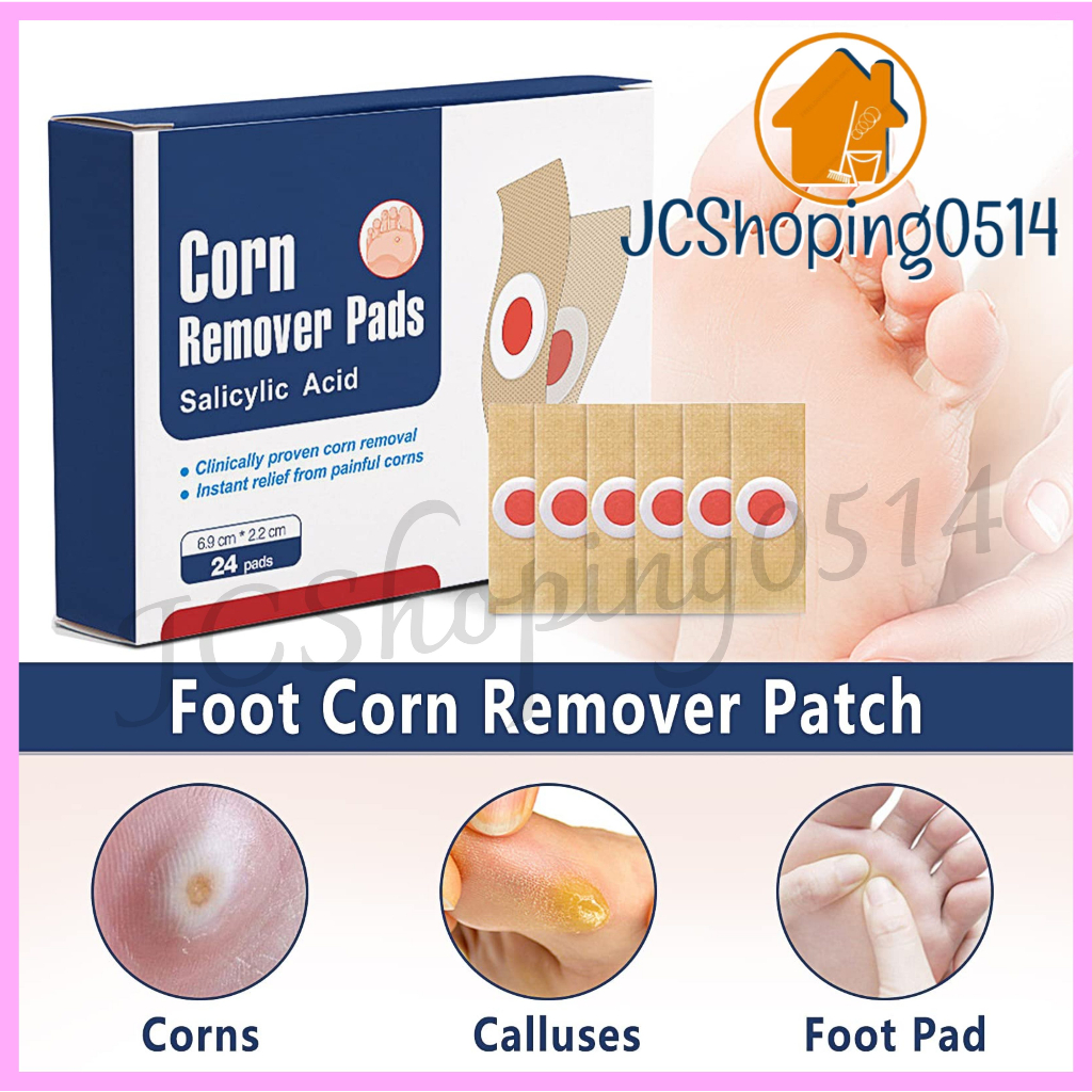 SHHM Feet Corns Warts Removal Patch Pain Relief Remover Feet Callus ...