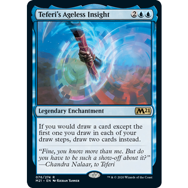 Magic: The Gathering - Teferi's Veil (Velo Di Teferi) - Set Weatherlight - Carta Non Comune - 3