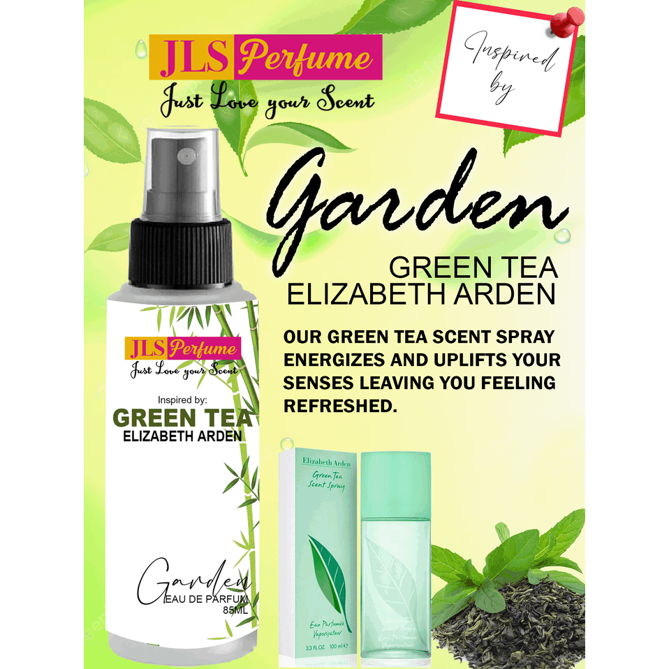 GARDEN Green Tea Women's Inspired Perfume 25 Oil Based Long Lasting