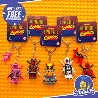 Deadpool deals lego keyring