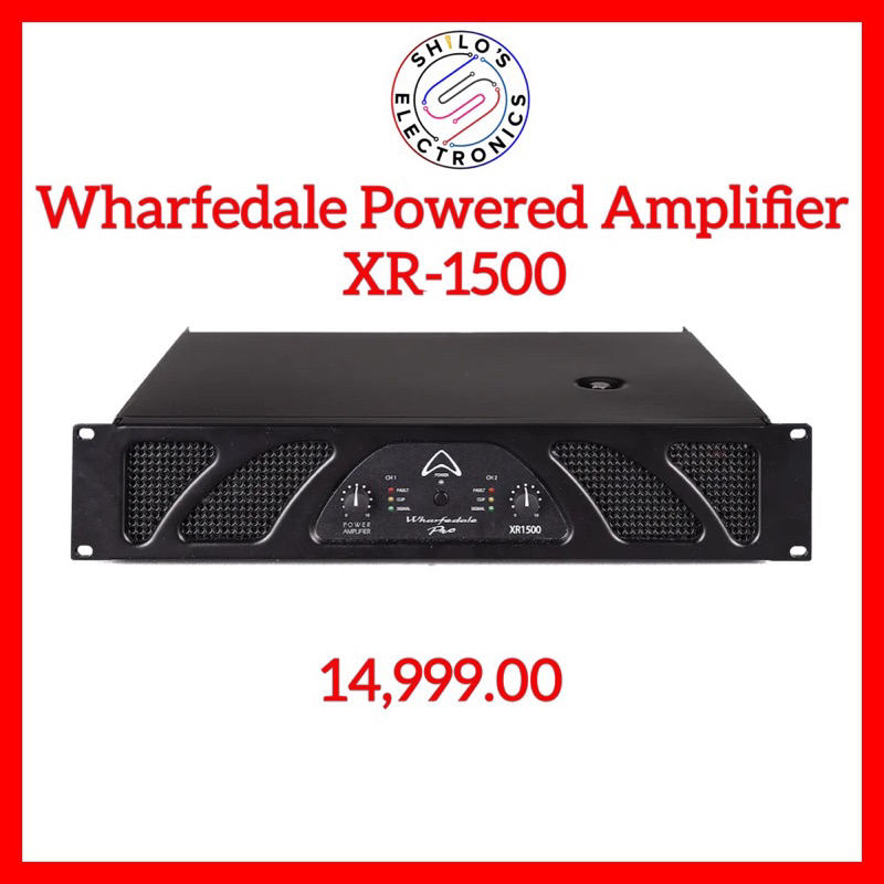 wharfedale XR1500 Power Amplifier Shopee Philippines