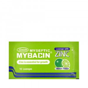 MYSEPTIC MYBACIN Lozenges Lemon Flavor 10 Lozenges | Shopee Philippines