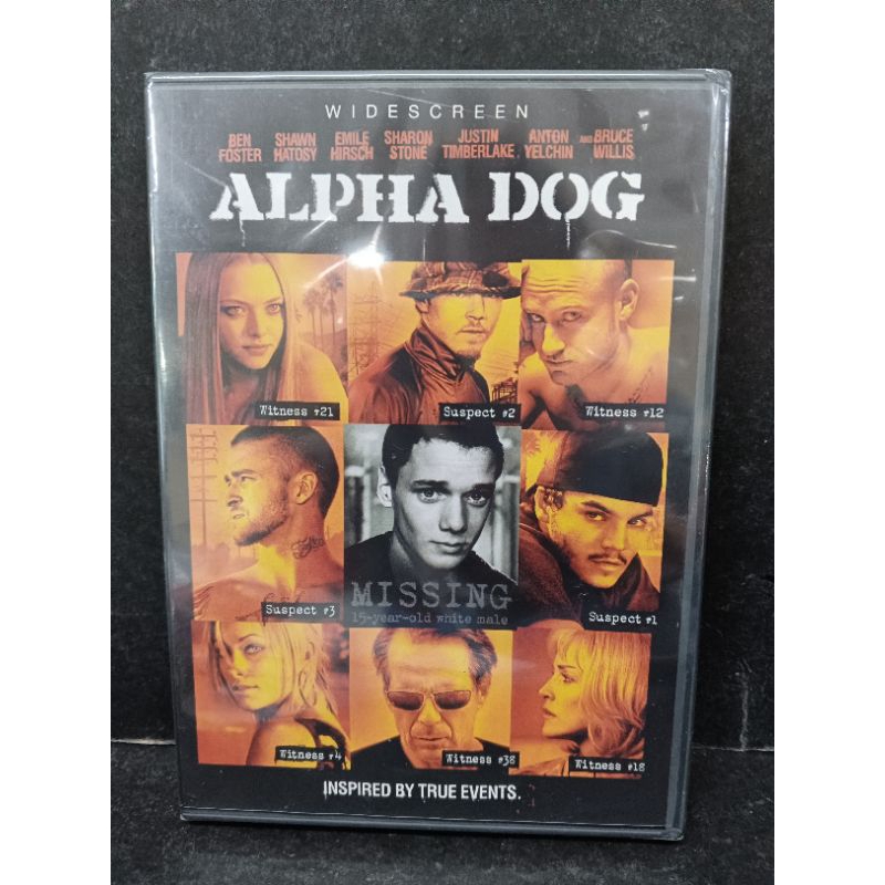 Original DVD ALPHA DOG Sharon Stone, Justin Timberlake, Bruce Willis