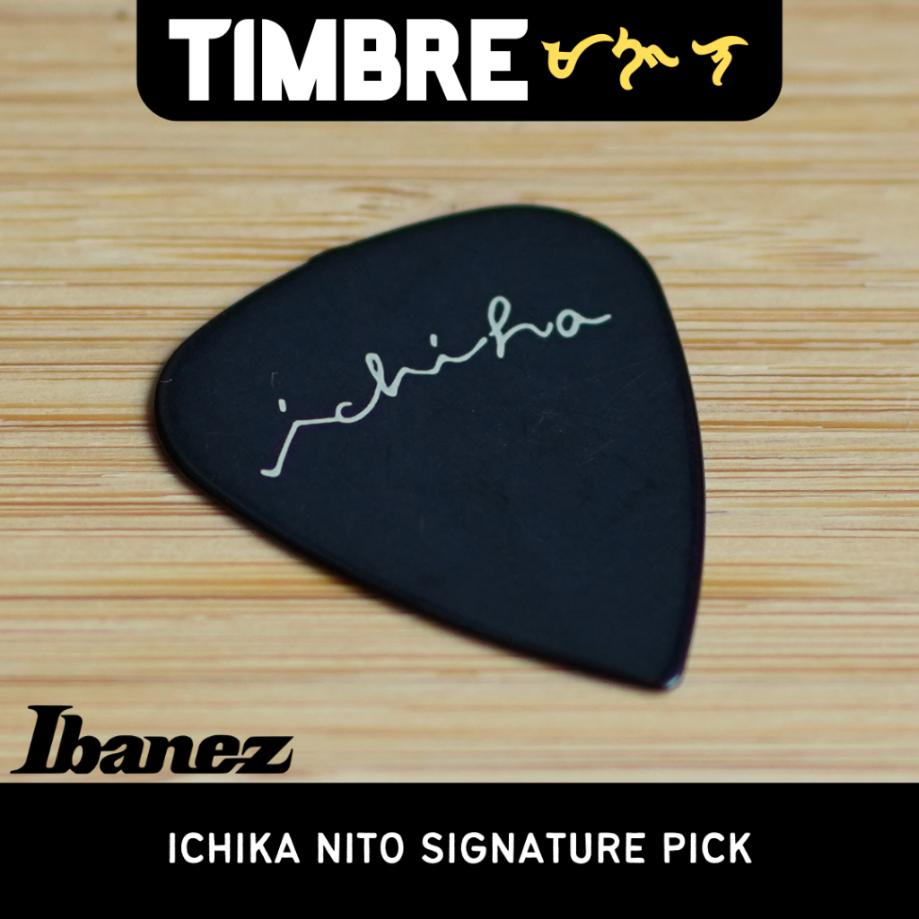 Ibanez Ichika Nito Signature Guitar Pick Black Shopee Philippines