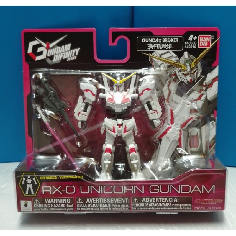 BANDAI GUNDAM INFINITY SERIES RX-O UNICORN GUNDAM | Shopee Philippines
