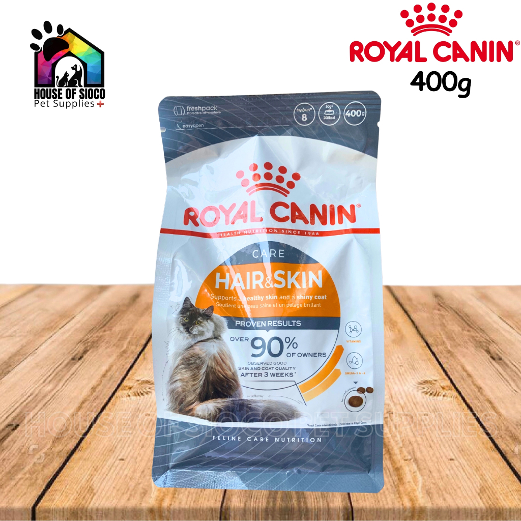 Royal Canin Hair & Skin Care Cat Food 400g Shopee Philippines