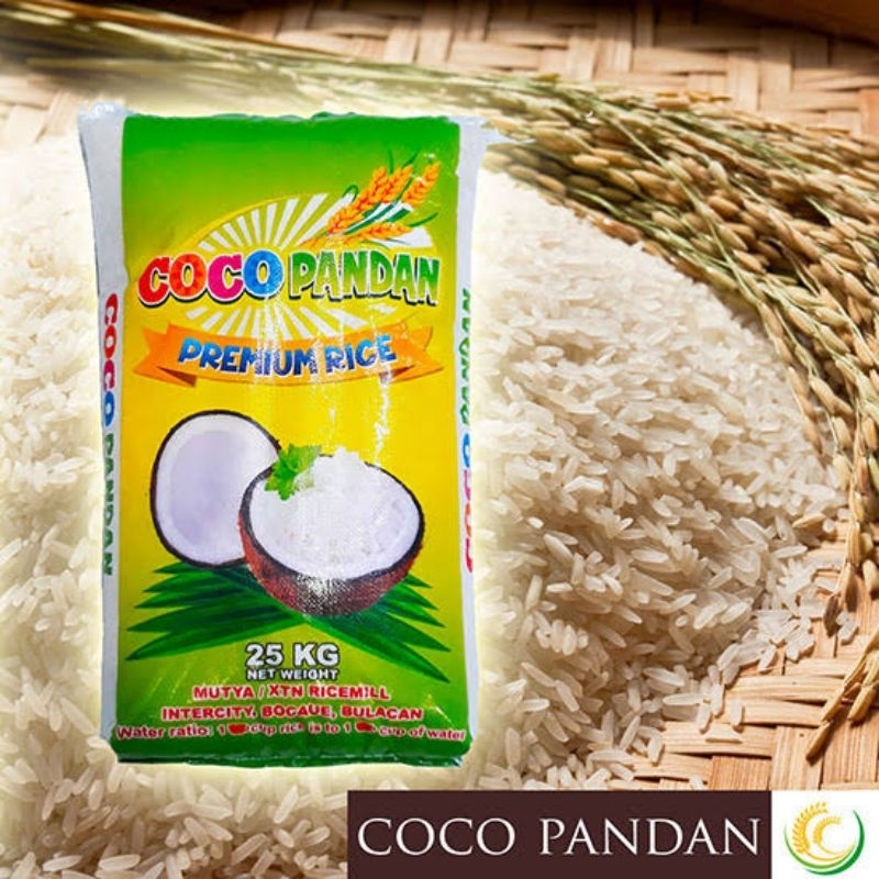 COCO PANDAN or SUPREME JASMINE Premium Long grain 1kilo | Shopee ...