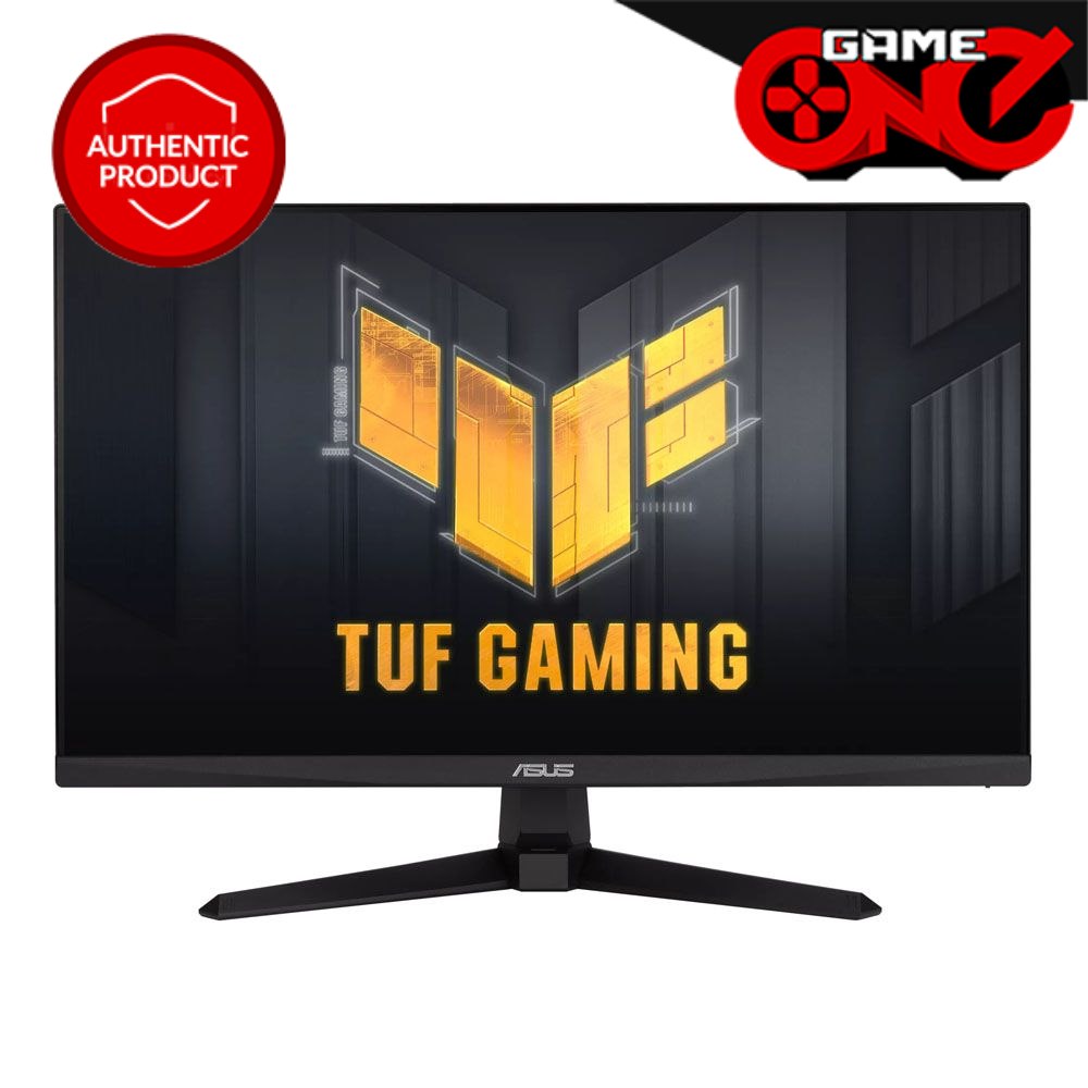 ASUS 真っ白い ゲーミングモニター TUF Gaming VG249QM1A