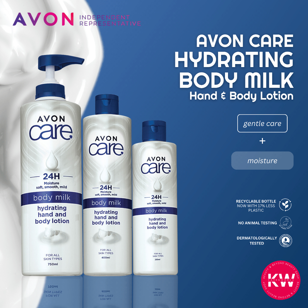 AVON CARE Hydrating Body Milk Hand Body Lotion 250ml 400ml 750ml