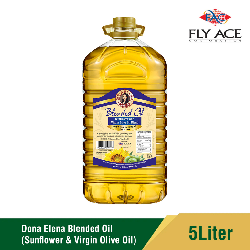 Doña Elena Blended Oil 5L Shopee Philippines