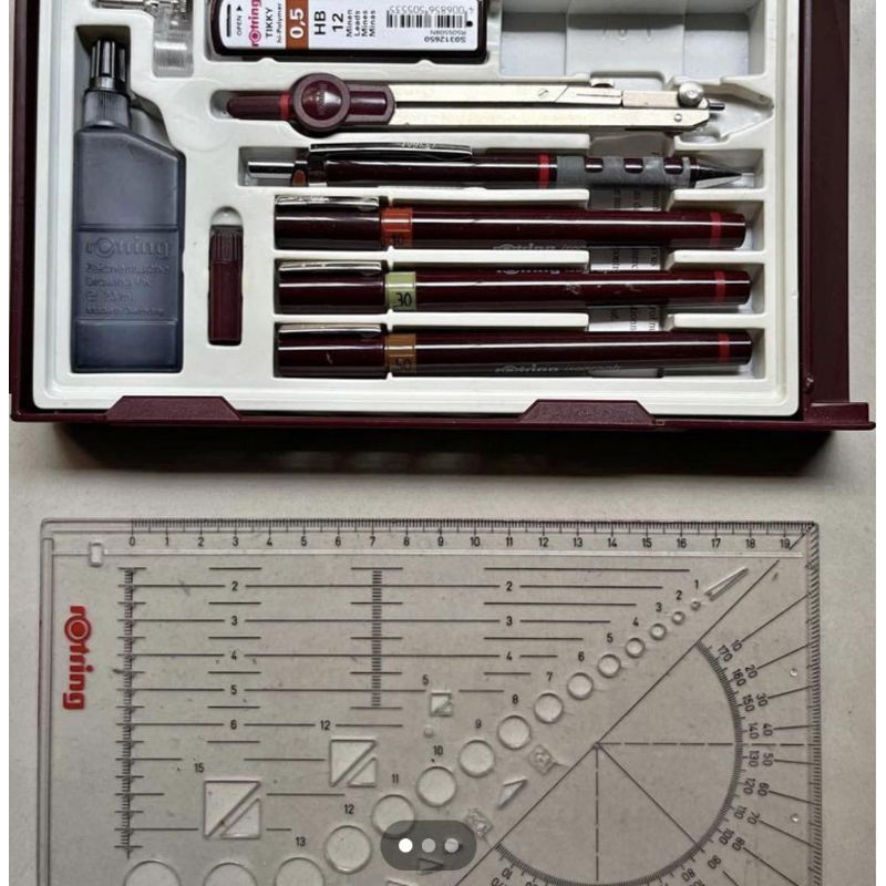 Rotring Technical Pen Set Shopee Philippines