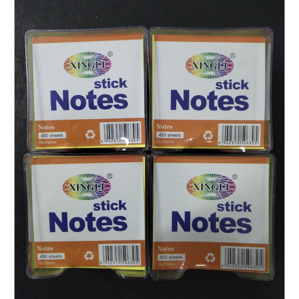 STICKY NOTES 76X76mm (450 sheets) | Shopee Philippines