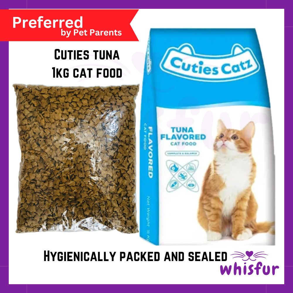 Cuties Catz 1kg Cat food Cuties cat food 1 kilo CUTIES CATZ CAT