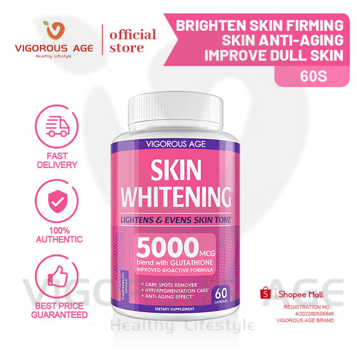 Vigorous Age Collagen Glutathione Whitening Capsules Brightening Anti ...