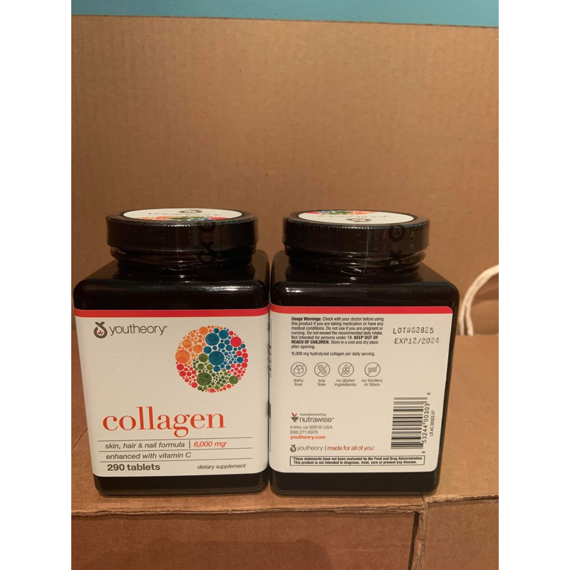 Youtheory Collagen 290 Tablets (EXP 12/2024) Shopee Philippines