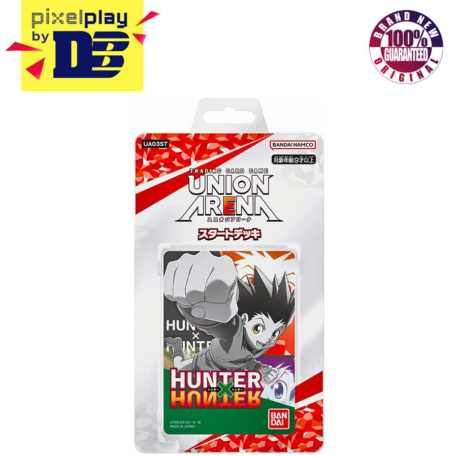Union Arena Trading Card Game Start Deck (Hunter x Hunter) Shopee