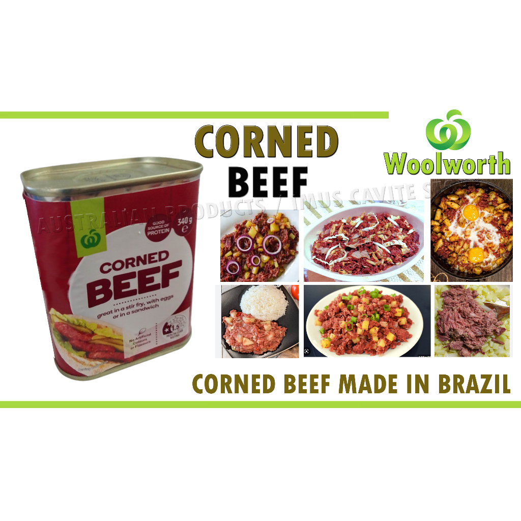 Woolworth CORNED BEEF 340g Shopee Philippines