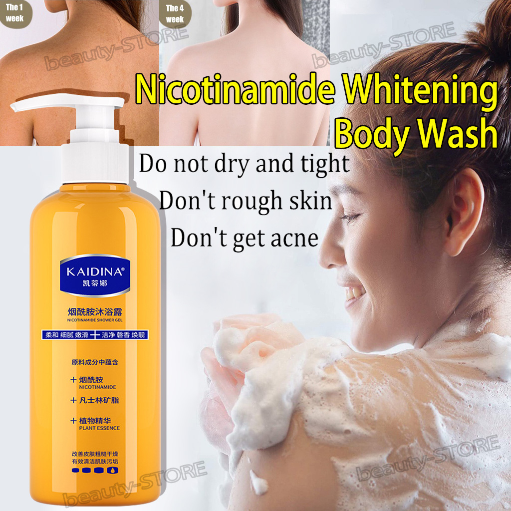 Vaseline Whitening Body Wash Niacinamide Moisturizing Shower Gel