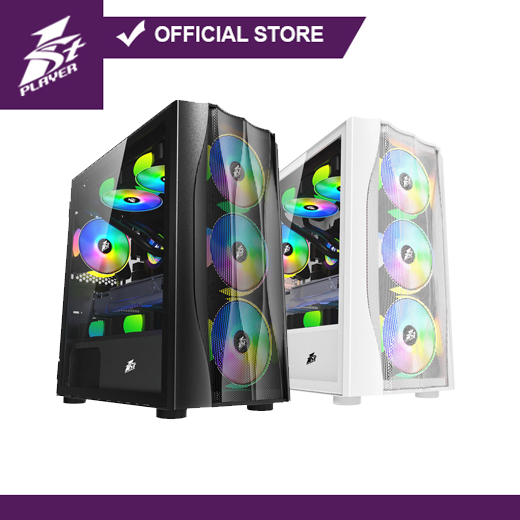 1STPLAYER FIREBASE X3-M MID-TOWER GAMING CASE W/ MESH-FRONT/TG-SIDE/ M ...