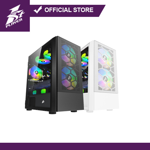 1STPLAYER FIREBASE X4-M MID-TOWER GAMING CASE W/ MESH-FRONT/TG-SIDE/ M ...