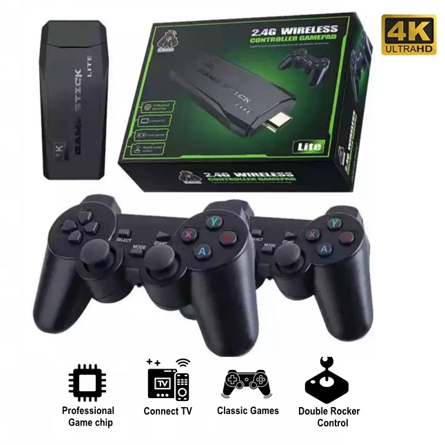 2.4G High Sensitivity Antiskid Design Wireless Controller Gamepad With