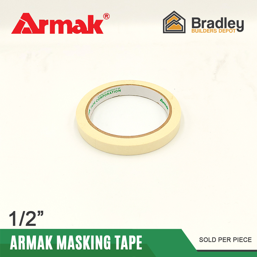 Armak Masking Tape (1/2, 3/4, 1, 2) Shopee Philippines