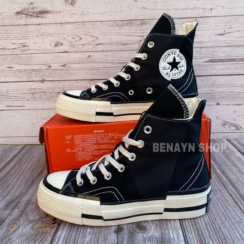 Converse Chuck 70 Plus deconstructed classic high top Canvas shoes for ...