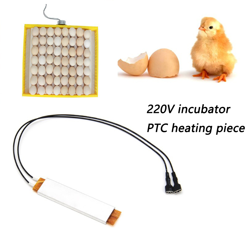 1/2/5Pcs 200V incubator heater thermostatic PTC heating element for DIY
