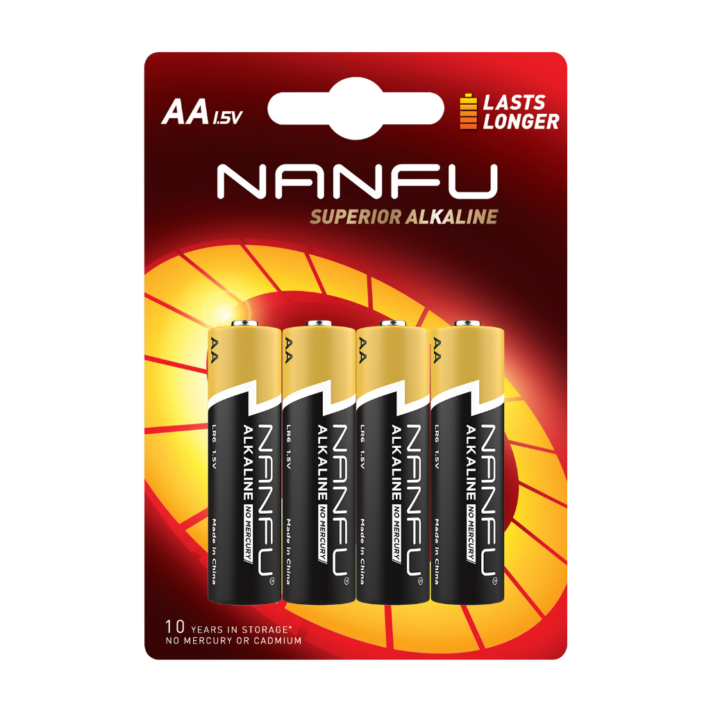 Nanfu 15v Aa Aaa Superior Alkaline Battery Lr03 Lr6 27a 23a Foe Toy Clock Flashlight Shopee 3343