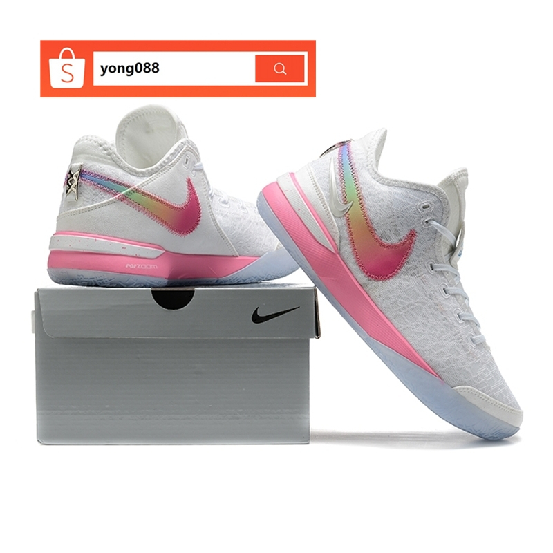 Nike lebron james pink best sale