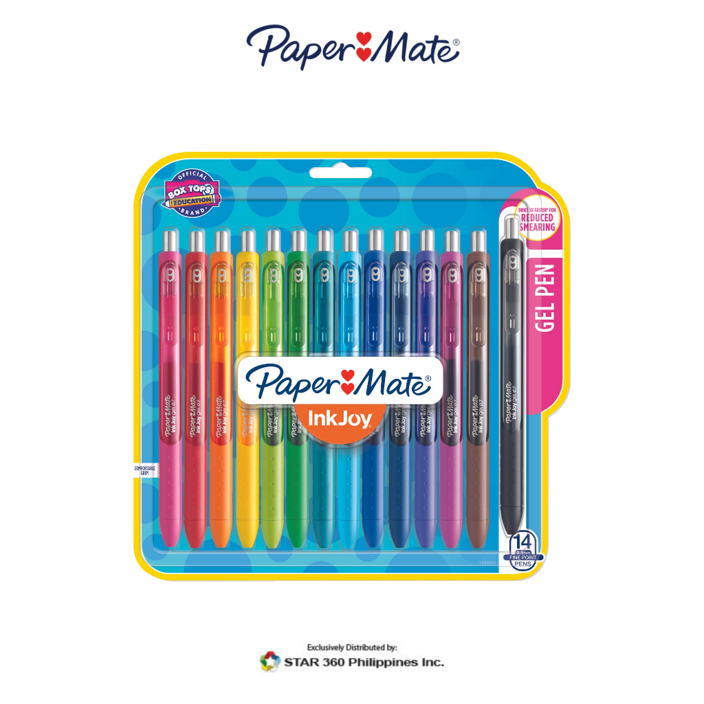 Paper Mate Inkjoy 0.5 Retractable Gel Pen 14ct | Shopee Philippines