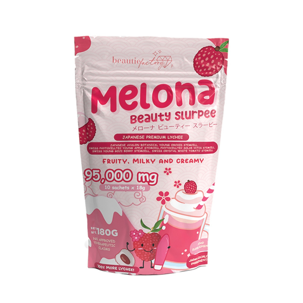 Melona Collagen Drink Beauty Milk Collagen & Glutathione Slurpee With 3