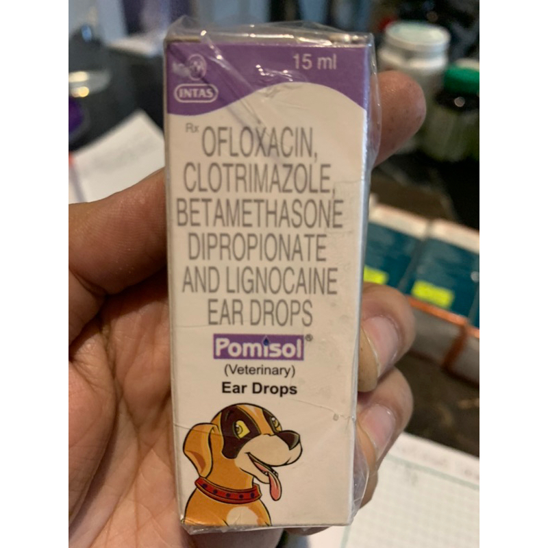 Pomisol ear drops for dogs and cats Shopee Philippines