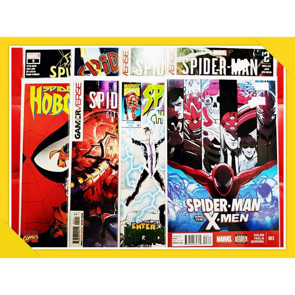 Spider-Man Marvel Comics VF SM & X-Men 3 Chapter One 6 City at War 5 ...