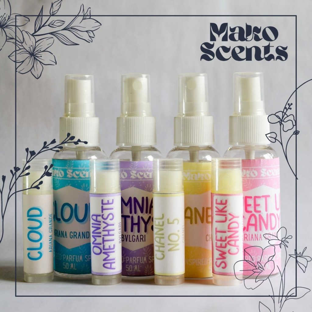 Perfume Balm and Spray Bundle @Mako Scents | Shopee Philippines
