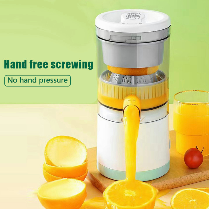 Electric Wireless Citrus Juicer Portable Orange Squeezer with Powerful