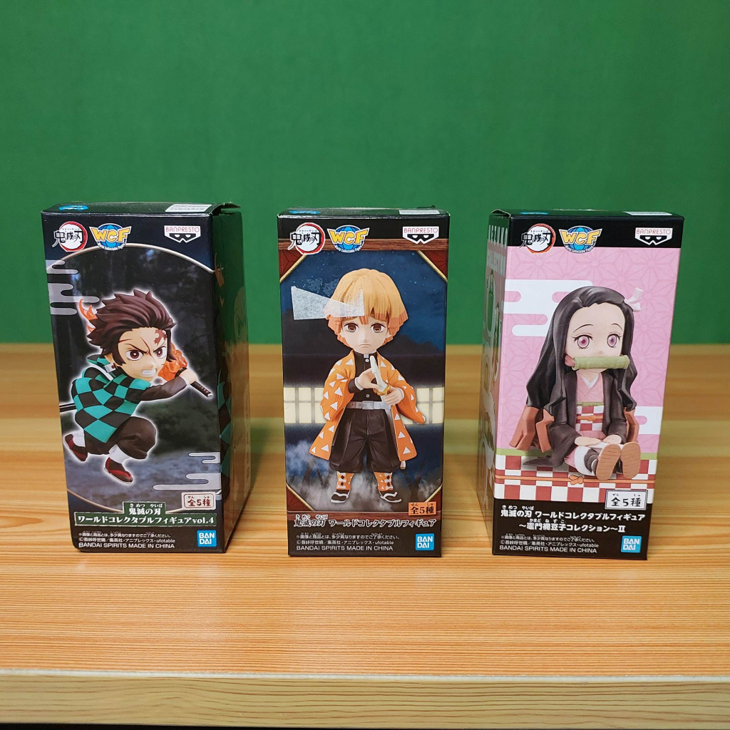 WCF Figures - Demon Slayer (Kimetsu no Yaiba) Characters - Banpresto ...