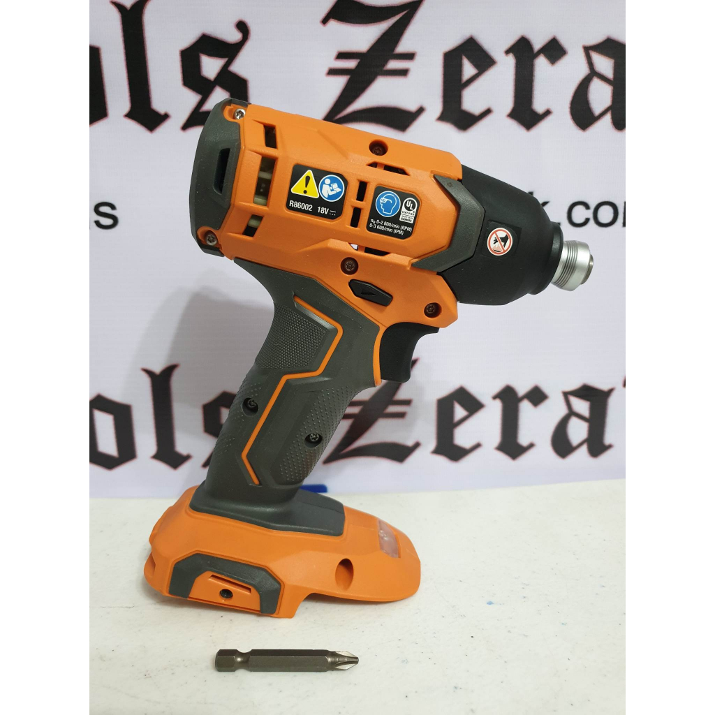 RIDGID 18V Lithium-Ion Cordless 1/4-inch Impact Driver (Tool Only ...